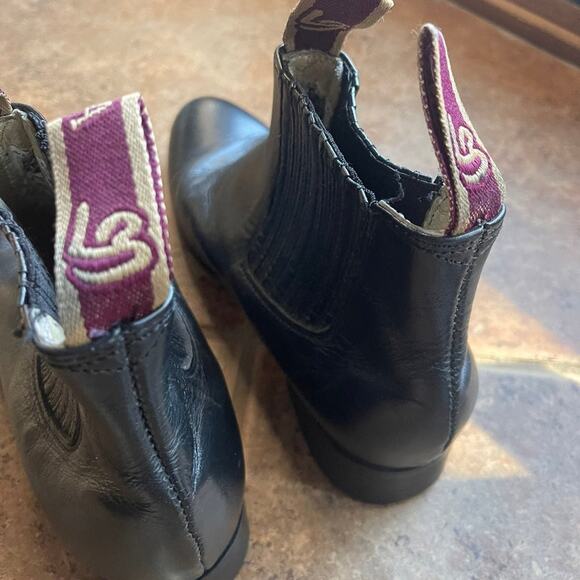 LA BARCA ANKLE BOOTS black sz 24 (7) - Picture 6 of 9